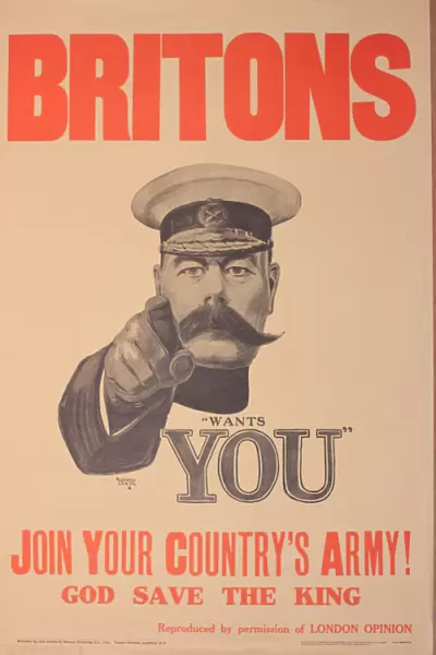 Kitchener Poster - Your Country Needs You