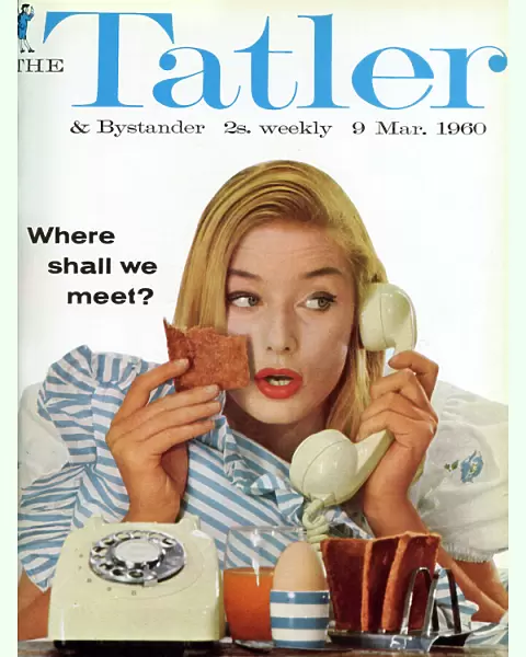 Tatler front cover, 9 March 1960