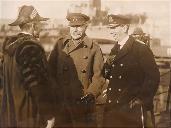 Sir Douglas Haig, Vice Admiral Keyes and Sir A Bodkin