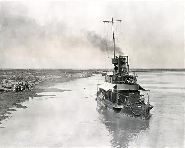 HMS Sedgefly, river gunboat, Mesopotamia, WW1