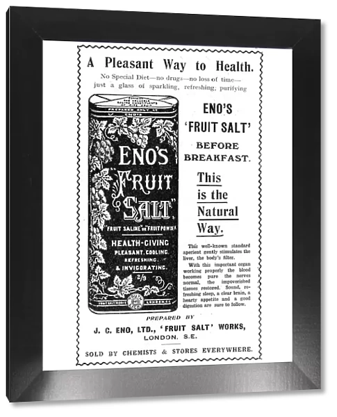 Advertisement for Enos Fruit Salt