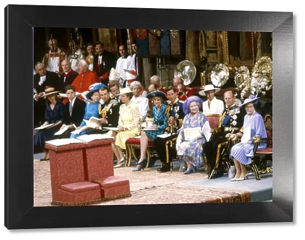 Royal Wedding 1986 - the royal family