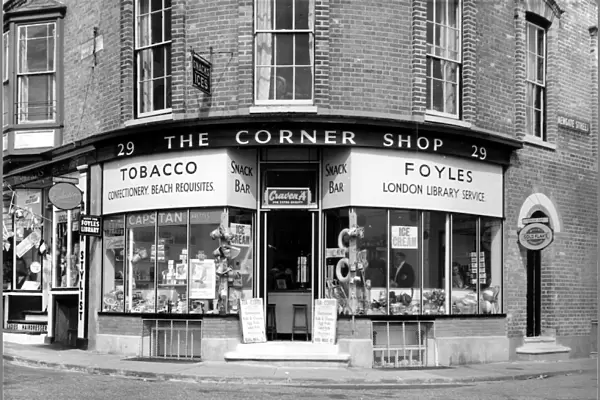 Corner Shop, Snack Bar, Foyles Library, Walton, Essex