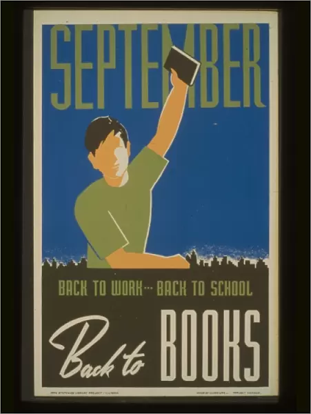 September. Back to work - back to school, back to books