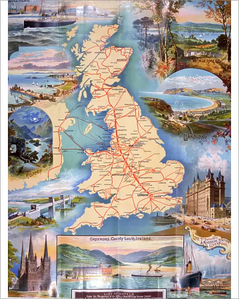 Railway Map of England
