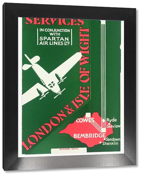 Cover design, Railway Air Services timetable
