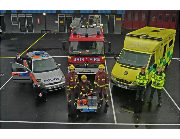 Multi service emergency vehicles
