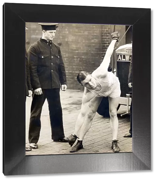 London Fire Brigade - Alfie Shawyer, Boxing Champion