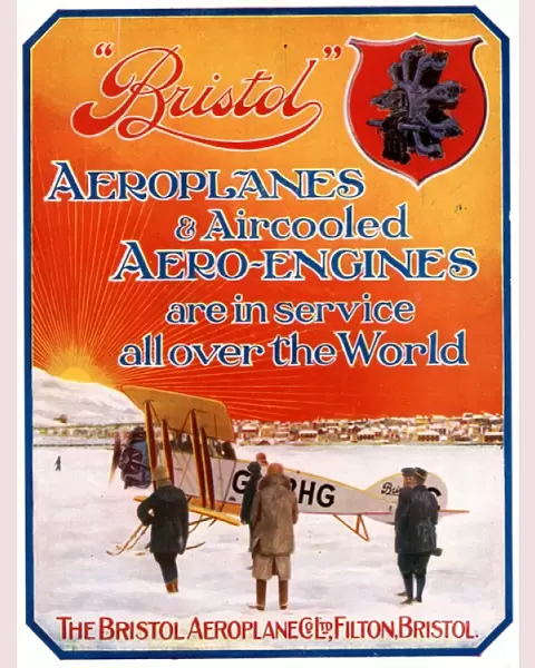 Bristol Aeroplanes advert 1924