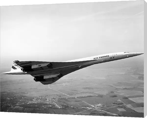 Concorde in Air France markings