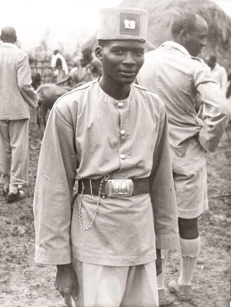 1940s East Africa - Uganda - a chiefs policeman