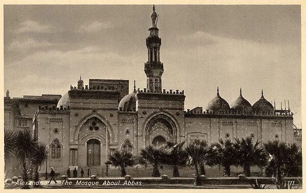 The Abu al-Abbas al-Mursi Mosque, Alexandria, Egypt