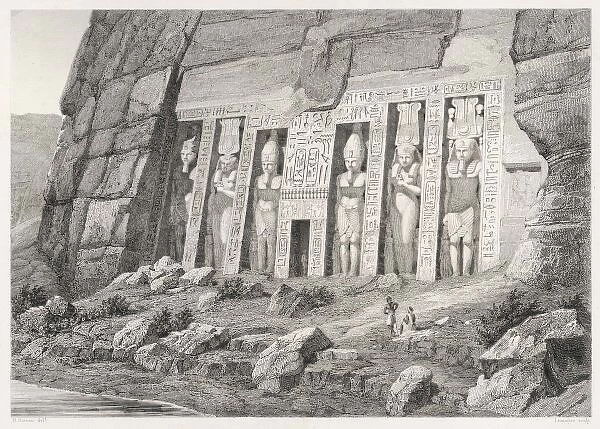 Abu Simbel 1855