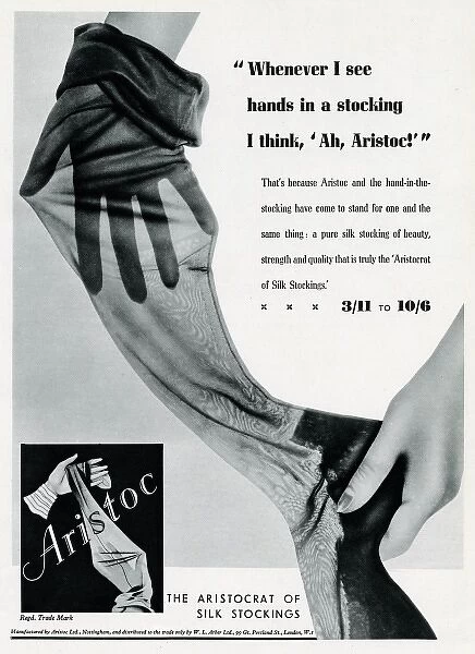 Advert for Aristoc stockings