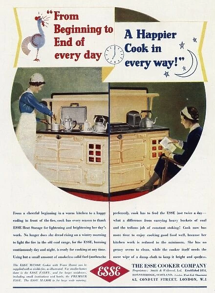 Advert for Esse cookers 1938