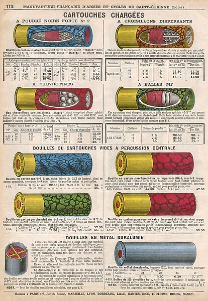 Advertisement for French cartridges (1  /  2)