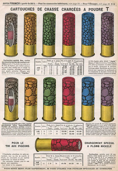 Advertisement for French cartridges (2  /  2)