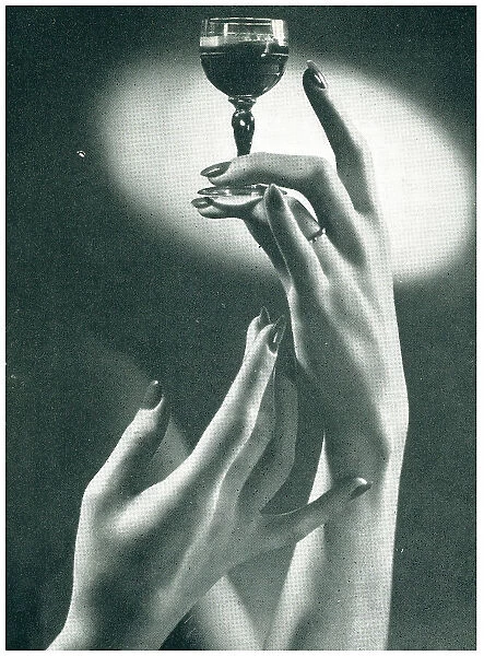 Advertisement Photograph, Drinking Glass