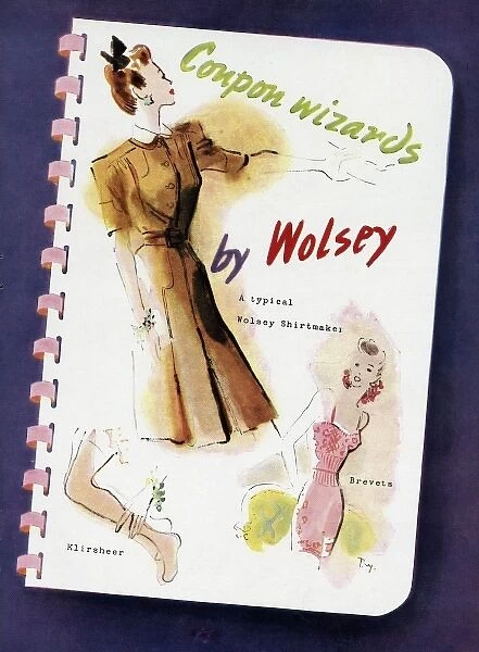 Advert for Wolsey womens clothing 1943