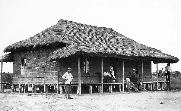 Africa Vincent Mission Station Zambesi River pre-1900