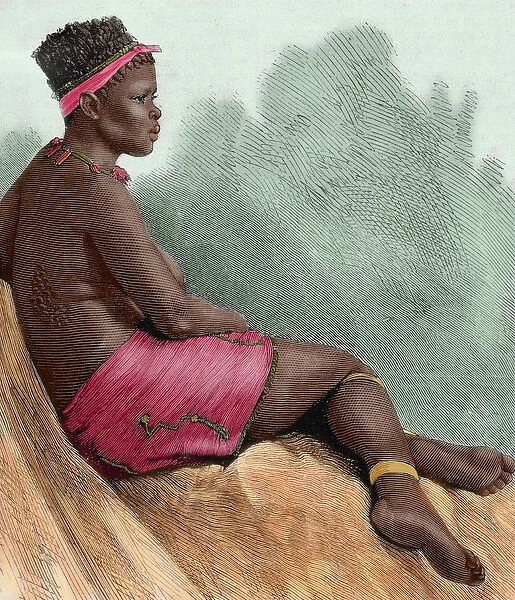 Africa. Zulu woman