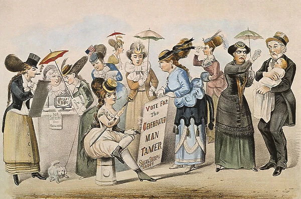 The Age of Brass, or the Triumphs of Womans Rights Date: 1869
