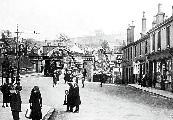 Alexandria Bonhill Bridge early 1900s