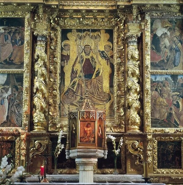 Altarpiece of Saint Victorian. 16th c. SPAIN