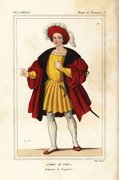 Andre de Foix, Lesparre, French soldier 1490-1547