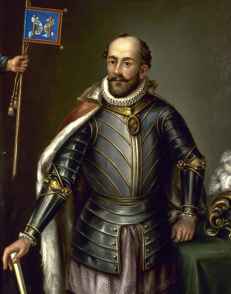 Andres Hurtado de Mendoza (1500-1561). Spanish military. 5th