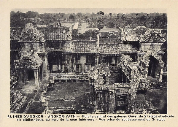 Angkor Wat - Cambodia - View into the Interior