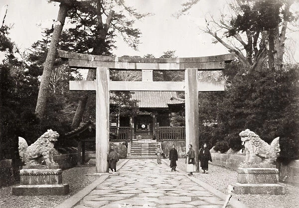 Ankokuden, Zozoji temple, Tokyo, Japan, 1870s