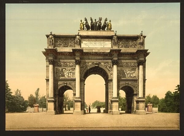 Arc de Triomphe, du Carrousel, Paris, France