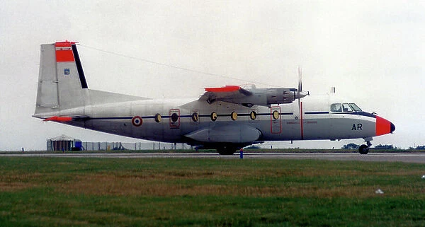 Armee de l'Air - Nord 262D-51 95  /  F-RBAR  /  AR (msn 95), at RAF Finningley on 22 September 1990 Date: 1990