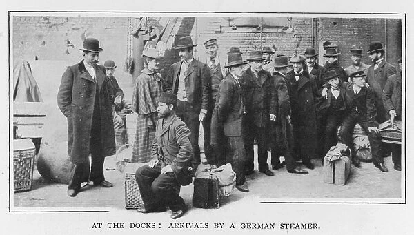Arrivals by German Boat