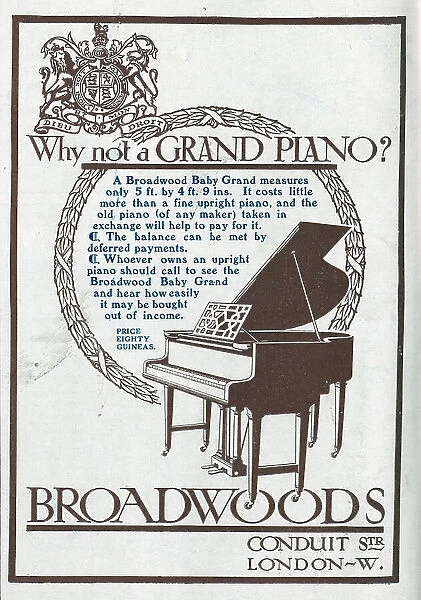 Avert for Broadwood Pianos