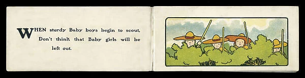 Baby Scouts -- boys and girls