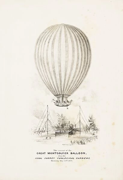 Balloon ascent on Queen Victorias birthday