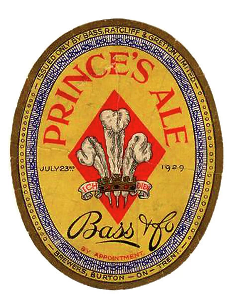 Bass & Co Prince's Ale - Copy