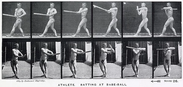 Batting at baseball Date: 1887
