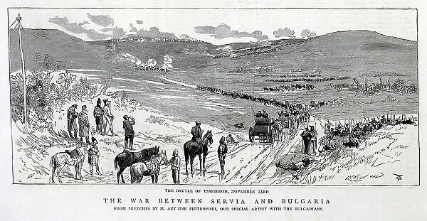 Battle of Tsaribrod, Serbo-Bulgarian War