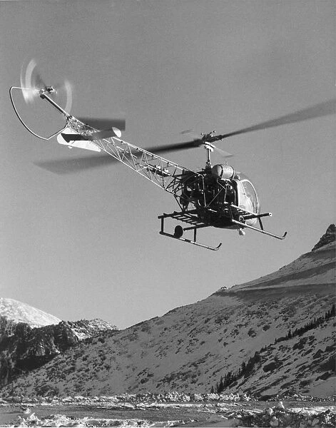 Bell 47 Sioux Helicopter Date: 1960s