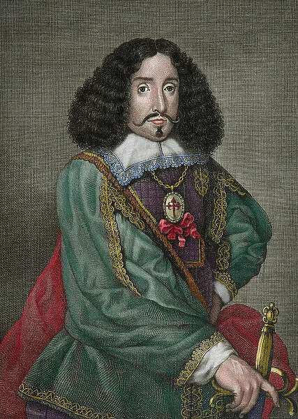 Bernardino de Rebolledo (1597-1676). Spanish poet, soldier a