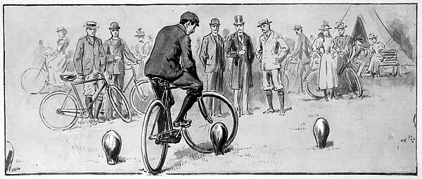 The Bicycle Fete at the Queens Club, 1897