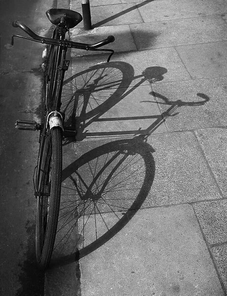 Bicycle and shadows