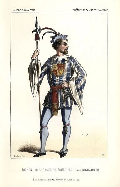 Bignon in the role of Raoul de Foulques in Richard III