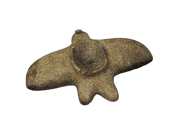 Bird shaped mortar. Zoolith used to grind hallucinogens