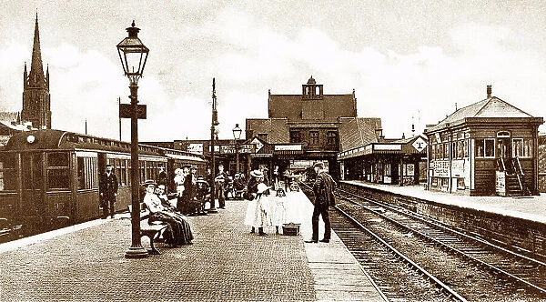 Birkenhead Park Railway Station early 1900s