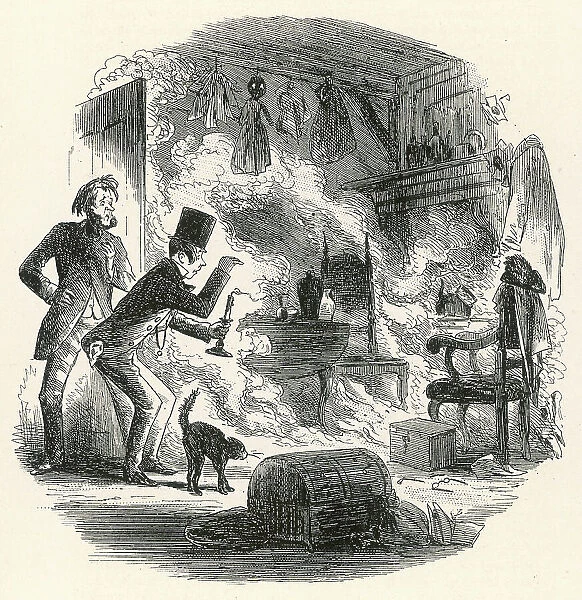 Bleak House - spontaneous combustion, 1853