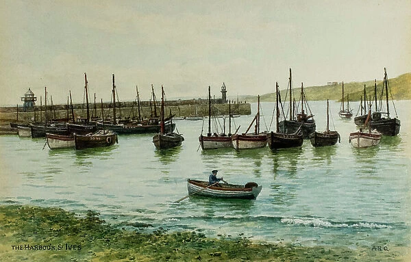 Boats in the Harbour, St Ives, Cornwall